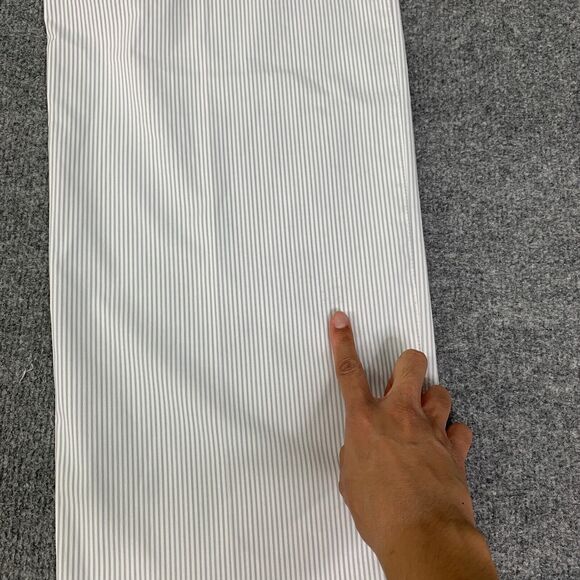 Nike Pants Mens 33 Ash White Tour Stripe Dri-FIT Flat Front Golf Performance - Picture 10 of 12